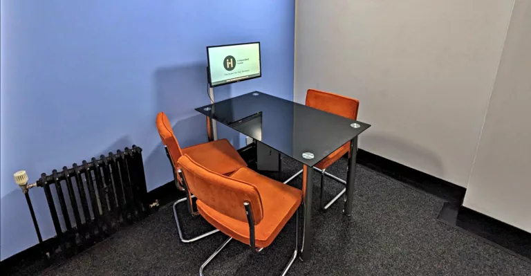 Indepenent House Dodds Room small office booking space excellent location opposite Norwich Train Station
